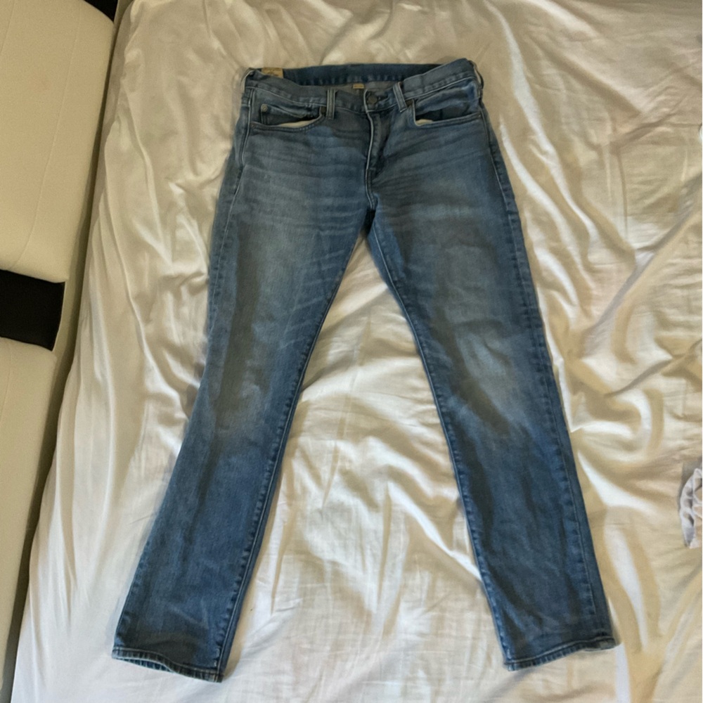 J CREW MENS 484 SLIM-FIT STRETCH JEANS